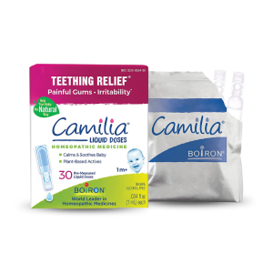 Boiron Camilia Natural Homeopathic Medicine for Teething Relief  - 30 Count