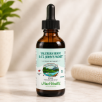 Maxi Health Valerian Root & St. John's Wort Liquid - 1 oz.