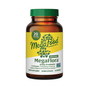 Mega Food Mega Flora Plus 20 Billion - 60 Capsules
