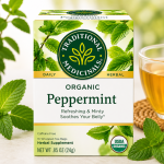 Traditional Medicinals Organic Peppermint Herbal Tea - 16 Bags