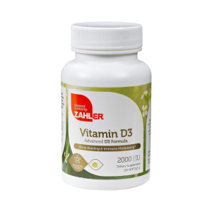 Zahler's Vitamin D3 2000 IU - 250 Softgels